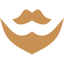 Szakáll és bajusz ikon